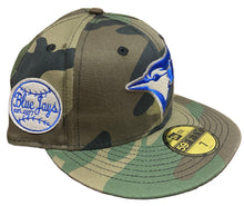 Load image into Gallery viewer, Toronto Blue Jays New Era Authentic Felt Patch Custom 59Fifty (Camo)