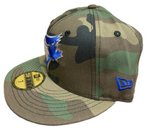 Load image into Gallery viewer, Toronto Blue Jays New Era Authentic Felt Patch Custom 59Fifty (Camo)
