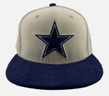 Load image into Gallery viewer, Dallas Cowboys New Era 50th Ann. Corduroy Brim Authentic 59Fifty (Cream/Navy)