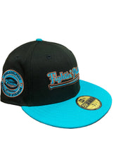 Load image into Gallery viewer, Philadelphia Phillies Fightin' Phillies Authentic Custom 59Fifty Cap (Black/Teal)