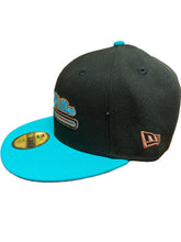 Load image into Gallery viewer, Philadelphia Phillies Fightin' Phillies Authentic Custom 59Fifty Cap (Black/Teal)