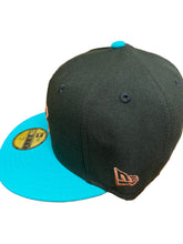 Load image into Gallery viewer, St. Louis Cardinals New Era Patch Authentic Custom 59Fifty (Black/Teal)