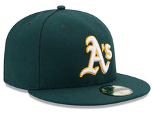 Load image into Gallery viewer, Oakland Athletics New Era Road Authentic On Field 59Fifty (Green)