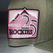 Load image into Gallery viewer, Colorado Rockies New Era Authentic Dirty Martini 25th Anniversary 59Fifty