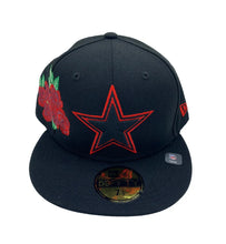 Load image into Gallery viewer, Dallas Cowboys New Era Authentic Exclusive Roses 59Fifty (Black/Red)