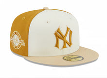 Load image into Gallery viewer, New York Yankees New Era Chrome Anniversary Authentic 59Fifty (Cream/Gold)