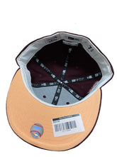 Load image into Gallery viewer, Los Angeles Dodgers New Era 50th Anniversary Authentic 59Fifty (Maroon/Peach)
