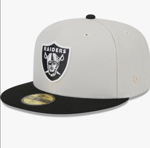 Load image into Gallery viewer, Las Vegas Raiders New Era Super Bowl Champs Authentic 59Fifty (Tan/Black)