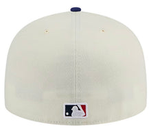 Load image into Gallery viewer, Los Angeles Dodgers New Era Chrome Authentic 59Fifty (Cream/Royal)