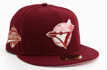 Load image into Gallery viewer, Toronto Blue Jays New Era World Series Custom Authentic 59Fifty (Burg/Pink)