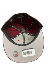 Load image into Gallery viewer, New York Yankees New Era White Logo Authentic 59Fifty (Maroon)