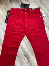 Load image into Gallery viewer, JORDAN CRAIG COLLINS RELAXED FIT JEANS JC990R (RED)