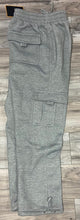 Load image into Gallery viewer, ACCESS MENS FLEECE CARGO JOGGERS (LT. GRAY)