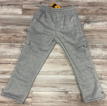 Load image into Gallery viewer, ACCESS MENS FLEECE CARGO JOGGERS (LT. GRAY)