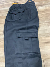 Load image into Gallery viewer, ACCESS MENS FLEECE CARGO JOGGERS (NAVY)