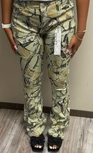 Load image into Gallery viewer, REDFOX WOMEN'S HEAVY TWILL STACKED PANTS PA4435 (HUNTER)