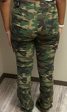 Load image into Gallery viewer, REDFOX WOMEN'S HEAVY TWILL STACKED PANTS PA4435 (WOODLAND)