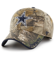 Load image into Gallery viewer, DALLAS COWBOYS '47 BRAND REALTREE CAMO ADJUSTABLE 47 MVP HAT