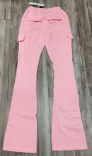 Load image into Gallery viewer, REDFOX WOMEN'S FLEECE STACKED PANTS W/ CARGO POCKETS (LT. PINK)
