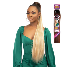 Load image into Gallery viewer, JANET COLLECTION REMY ILLUSION SNATCH WRAP STRAIGHT"34"