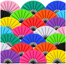 Load image into Gallery viewer, 'BOOTS ON THE GROUND' LARGE FOLDING CLACKING FANS