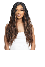 Load image into Gallery viewer, JANET COLLECTION MELT NUSKIN UHD DEEP PART TAU LACE WIG