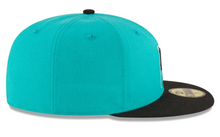Load image into Gallery viewer, NEW ERA FLORIDA MARLINS WORLD SERIES TEAL WOOL 59FIFTY FITTED