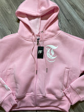 Load image into Gallery viewer, REDFOX "TRUST YOUR SOUL" FLEECE CROP JACKET W/ STACKED PANTS (LT. PINK)