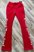 Load image into Gallery viewer, REDFOX "TRUST YOUR SOUL" FLEECE CROP JACKET W/ STACKED PANTS (RED)
