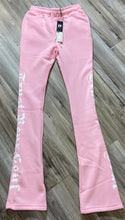 Load image into Gallery viewer, REDFOX "TRUST YOUR SOUL" FLEECE CROP JACKET W/ STACKED PANTS (LT. PINK)