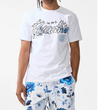 Load image into Gallery viewer, JORDAN CRAIG Ibiza T-Shirt (Blue Floral)