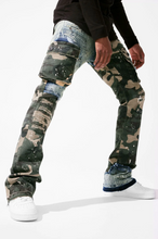 Load image into Gallery viewer, JORDAN CRAIG ROSS STACKED - PLATOON DENIM JEAN (JRF1142C-WOODLAND)