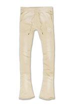 Load image into Gallery viewer, JORDAN CRAIG AFTERLIFE STACKED SWEATPANTS (KHAKI)