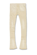 Load image into Gallery viewer, JORDAN CRAIG AFTERLIFE STACKED SWEATPANTS (KHAKI)