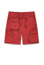 Load image into Gallery viewer, JORDAN CRAIG Retro Altitude Cargo Shorts (Red)