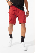 Load image into Gallery viewer, JORDAN CRAIG Retro Altitude Cargo Shorts (Red)