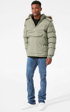 Load image into Gallery viewer, JORDAN CRAIG CONCORD PULLOVER ANORAK JACKET (ARMY GREEN)