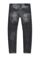 Load image into Gallery viewer, JORDAN CRAIG COLLINS ATTITUDE DENIM JEANS JC1214 (BLACK SHADOW)