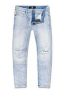 Load image into Gallery viewer, JORDAN CRAIG COLLINS ATTITUDE DENIM JEANS JC1214 (ICE BLUE)