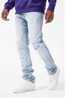 Load image into Gallery viewer, JORDAN CRAIG COLLINS ATTITUDE DENIM JEANS JC1214 (ICE BLUE)