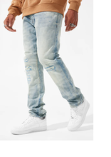 Load image into Gallery viewer, JORDAN CRAIG COLLINS ATTITUDE DENIM JEANS JC1214 (ICED LAGER)