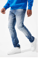 Load image into Gallery viewer, JORDAN CRAIG COLLINS ATTITUDE DENIM JEANS JC1214 (M. BLUE)
