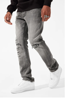 Load image into Gallery viewer, JORDAN CRAIG COLLINS ATTITUDE DENIM JEANS JC1214 (SMOKED GREY)