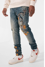Load image into Gallery viewer, JORDAN CRAIG SEAN-AVIARY DENIM JEANS JS1219 (DESERT STORM)