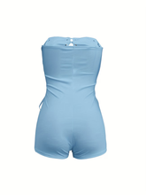 Load image into Gallery viewer, WOMEN'S STRAPLESS HOLLOW-OUT ROMPER