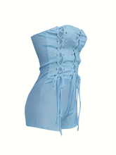 Load image into Gallery viewer, WOMEN'S STRAPLESS HOLLOW-OUT ROMPER