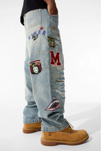 Load image into Gallery viewer, JORDAN CRAIG BRIAN - WARHAWK DENIM JEANS (ANTIQUE)