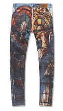 Load image into Gallery viewer, JORDAN CRAIG SEAN ETERNAL SALVATION DENIM JEAN (BURNT OCRE)