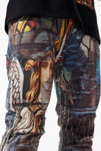 Load image into Gallery viewer, JORDAN CRAIG SEAN ETERNAL SALVATION DENIM JEAN (BURNT OCRE)