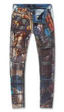 Load image into Gallery viewer, JORDAN CRAIG SEAN ETERNAL SALVATION DENIM JEAN (BURNT OCRE)